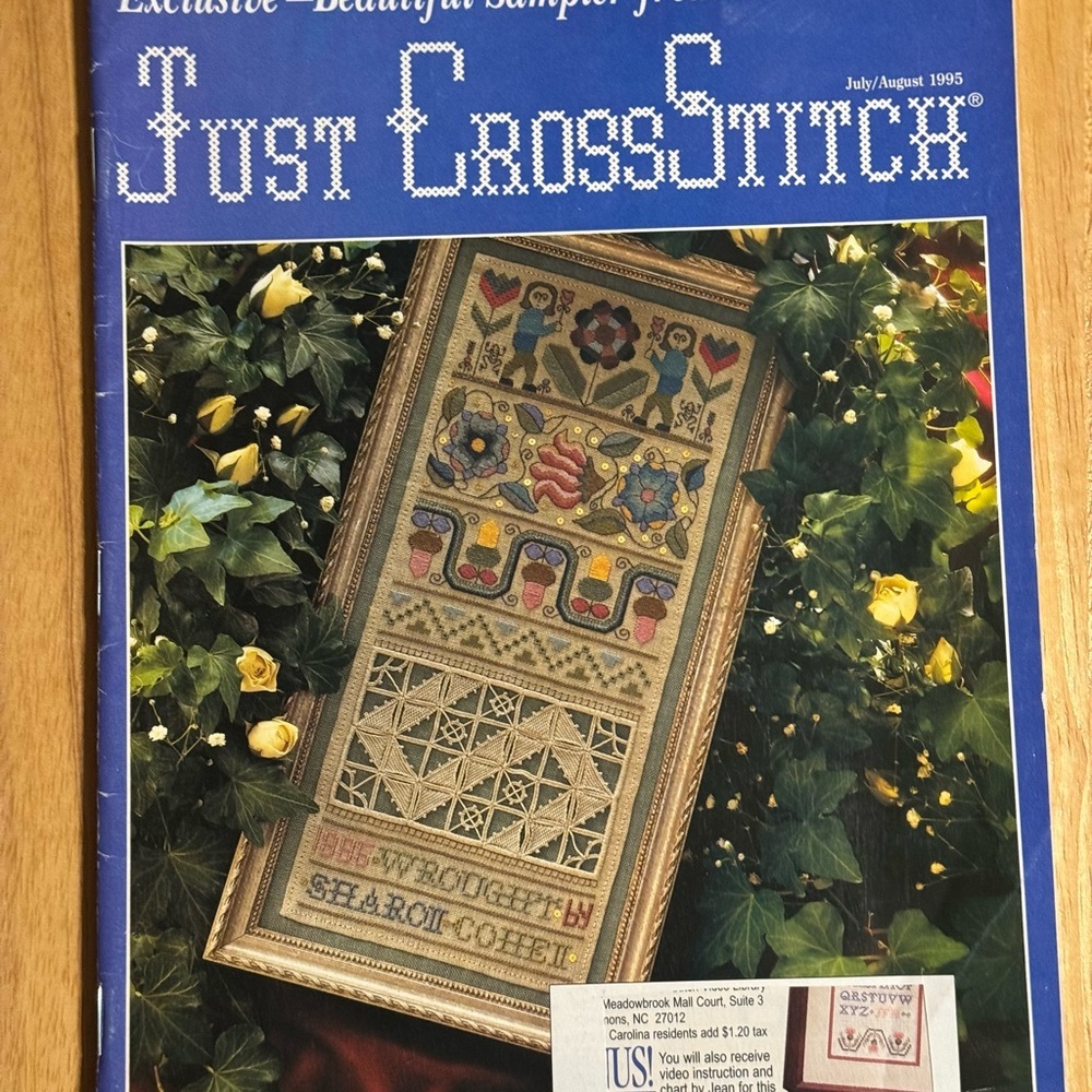 Just CrossStitch Magazine July/August 1995